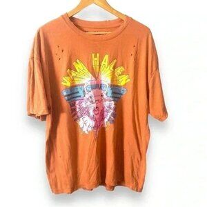 Van Halen Colourful Band Tee with distressing M